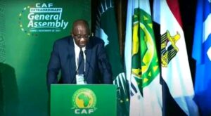 ANDREW KAMANGA PRESENTS CAF BUDGET AT 47TH CONGRESS