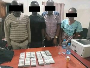 DEC DETAINS FOUR INDIVIDUALS FOUND IN POSSESSION OF FAKE US DOLLARS
