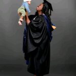 SHE BALANCED MOTHERHOOD, BEING A WIFE, FULL TIME WORK AND STILL GRADUATED AT THE TOP OF HER CLASS