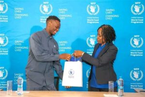 PATSON DAKA BECOMES WFP GOODWILL AMBASSADOR