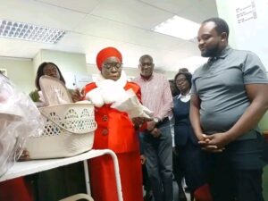 VICE PRESIDENT NALUMANGO GIFTS CHRISTMAS BABY’S