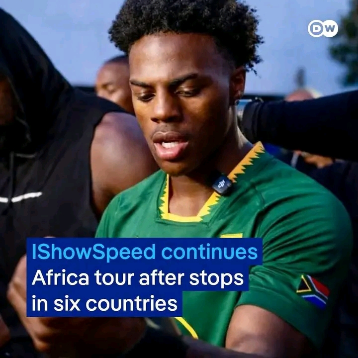 STREAMER ISHOW SPEED STILL ON 28 DAY TOUR OF AFRICA