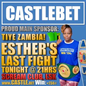 CASTLEBET – PROUD MAIN SPONSOR OF THE LADIES FIGHT NIGHT
