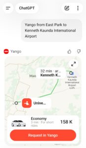 Yango Ride’s new ChatGPT integration enables in-chat trip planning in over 25 countries
