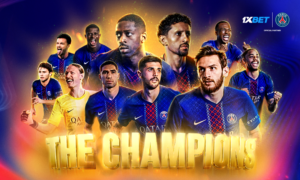 PSG’s Historic Back-to-Back Champions League Triumph Celebrated with 1xBet