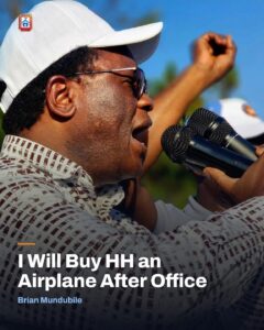 “ I WILL BUY HH AN AIRPLANE AFTER OFFICE”